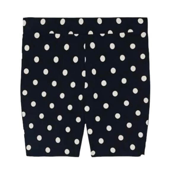 Torrid Black White Polka Dot Bike Shorts Size 00 (Medium/Large) - Picture 1 of 4